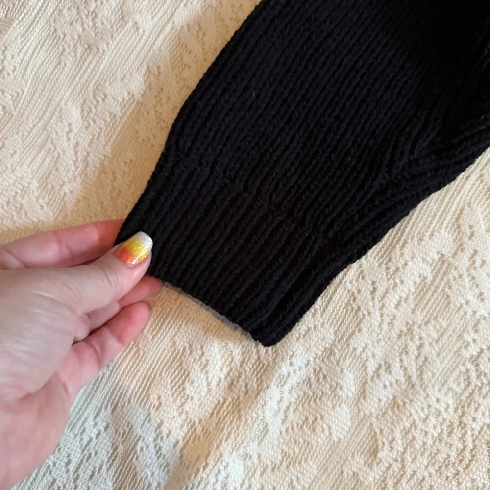 Abercrombie & Fitch crewneck ribbed cropped sweater - Picture 8 of 8